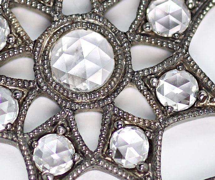 Foto 2 - Sensations Gold Silber Collier mit 210 Diamanten 4,63ct, R6907